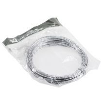 Artikel Zilveren diamant aluminiumdraad 2mm 10m voor decoratie en knutselen