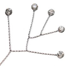 Artikel Diamantstreng helder glanzend 10cm 12 stuks