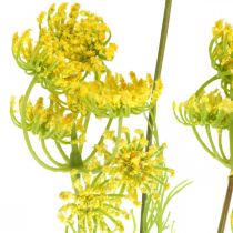 Gele Dille Kunstkruid Plant Dille voor Versieren L80cm