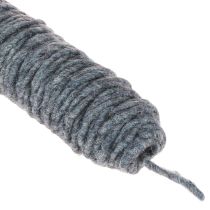 Artikel Wick draad viltkoord, viltkoord, wollen koord gemêleerd blauw 55m