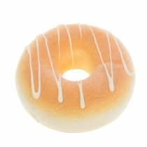 Artikel Deco donut crème kunstmatig Ø8cm