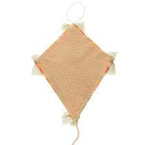 Artikel Decoratieve draak met gezicht en ophanghaak, herfstdecoratie, 40 cm, 2 stuks