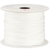 Draad gewikkeld 50m wit