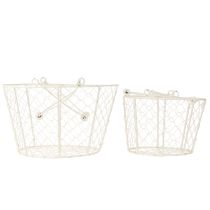 Artikel Decoratieve draadmanden als decoratieve oplossing voor een creatieve tuininrichting, 30 cm, 1 set