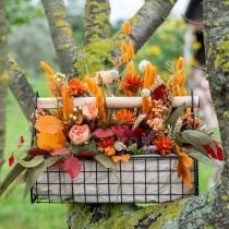 Artikel Draadmand draadmand plantenmand metaal zwart 35x18x22,5cm