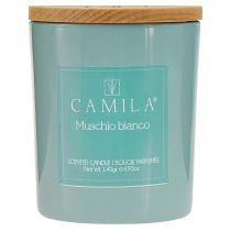 Artikel Geurkaars in een glas Camila White Musk Ø7,5cm H8cm