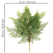 Artikel Kunstmatige varentak, meerdere takken, groen, 68 cm