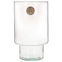 Artikel Glazen cilindervormige container van ecologisch glas, 25 cm.