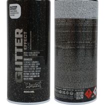 Glitterspray zilver Montana-effect glitterspray spuitverf 400 ml