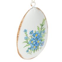 Artikel Paaseieren met lentebloemen, ideaal voor paasboeketten of als vensterdecoratie, 8 cm, 8 stuks