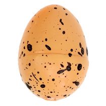 Artikel Ei gemaakt van piepschuim oranje 3,5 cm 24 stks