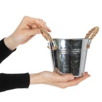 Artikel Emmer met touwgrepen Ø14cm H12cm