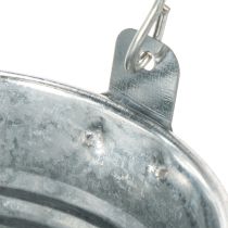 Artikel Emmer Ø10cm H8cm 10 stuks. Zink, glanzend