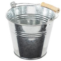 Artikel Emmer Ø12cm H10cm 8 stuks. Zink, glanzend