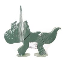 Artikel Eenhoorn van bloemenfoam, 68 cm x 60 cm