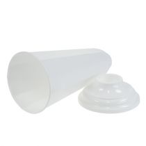 Artikel Settingvaas “Szwed” wit Ø13cm