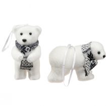 Artikel IJsbeer Hangende Decoratie Winterdecoratie Figuren Set 11×7cm 4 stuks