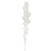 Artikel IJspegelboomdecoratie met glitter winterdecoratie 17,5cm 4 stuks
