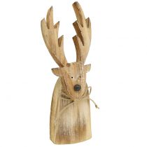 Artikel Elanden hout naturel 32cm x 10cm