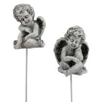Engelgrijs als stekker 5cm - 5,5cm 8 stuks
