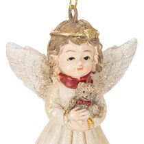 Artikel Decoratieve engeltjes voor in de kerstboom, vintage look, 10 cm, 3 stuks