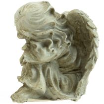 Artikel Engel voor het graf Creme Grafengel Slapende engel 6×5,5×8cm