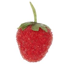 Artikel Kunstmatige aardbeien als decoratie voor elegante interieurs en feestelijke gelegenheden, 4 cm, 24 stuks