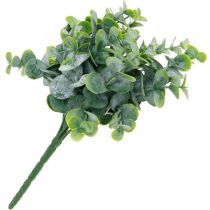 Artikel Kunst eucalyptus bruiloft decoratie eucalyptus takken groen H26cm