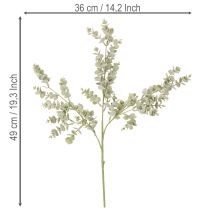 Artikel Kunstmatige eucalyptus tak, decoratieve tak voor vazen en boeketten, 49 cm, 4 stuks