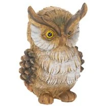 Artikel Uilenbeeldje, kleine zittende uil, decoratie, 11 cm
