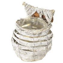 Artikel Uil om te planten wit 23cm