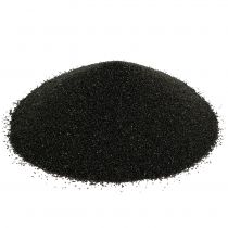 Kleur zand 0,5mm zwart 2kg