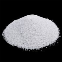 Gekleurd zand 0,1 mm - 0,5 mm wit 2 kg