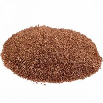 Artikel Kleur zand koper decoratief zand bruin Ø0.5mm 2kg