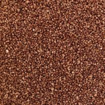 Artikel Kleur zand koper decoratief zand bruin Ø0.5mm 2kg