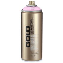 Artikel Kleur spuitverf roze lychee spuitverf Montana Gold 400ml