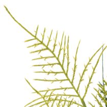 Artikel Kunstmatige varentak decoratie, groen, levensecht, 56 cm