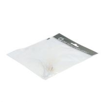 Artikel Veren op draad L27cm wit 6 st