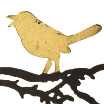 Artikel Raamdecoratie vogel, herfstdecoratie om op te hangen, metaal Ø22,5cm