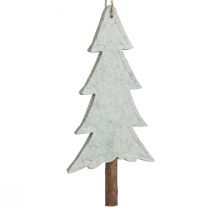 Artikel Kerstboomversiering van vilt, groen, 20 cm, set van 4
