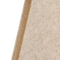 Artikel Vilten kerstboomversiering dennenbeige H80cm