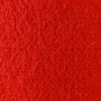 Artikel Vilten lint 15cm x 5m donkerrood