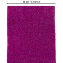 Artikel Viltlint, fuchsia, 15 cm x 5 m, voor decoratie en knutselen