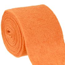Artikel Vilten lint 15cm x 5m oranje