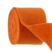 Artikel Vilten lint 15cm x 5m oranje