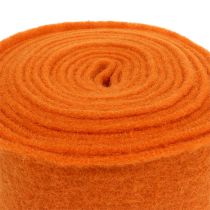 Artikel Vilten lint 15cm x 5m oranje