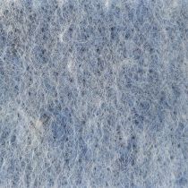 Artikel Vilten lint blauw 7,5cm 5m