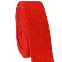 Artikel Viltlint donkerrood 7.5cm 5m
