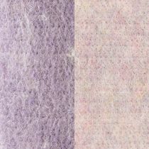 Artikel Viltlint Franzi wolvilt wollint paars 2-kleurig 15cm 4m