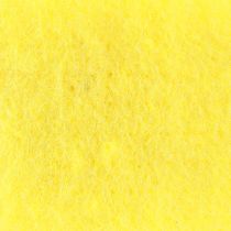 Artikel Vilten lint geel sierlint vilt 7,5cm 5m